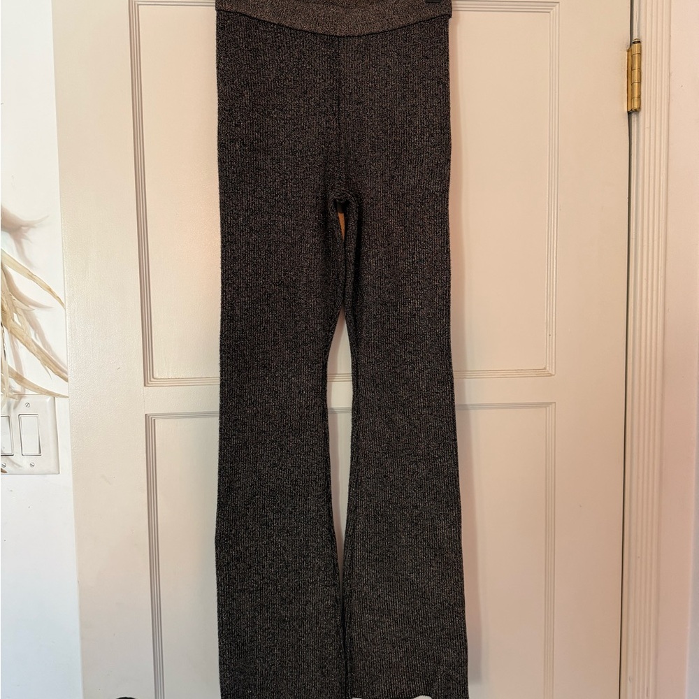 Knit Flare Pants